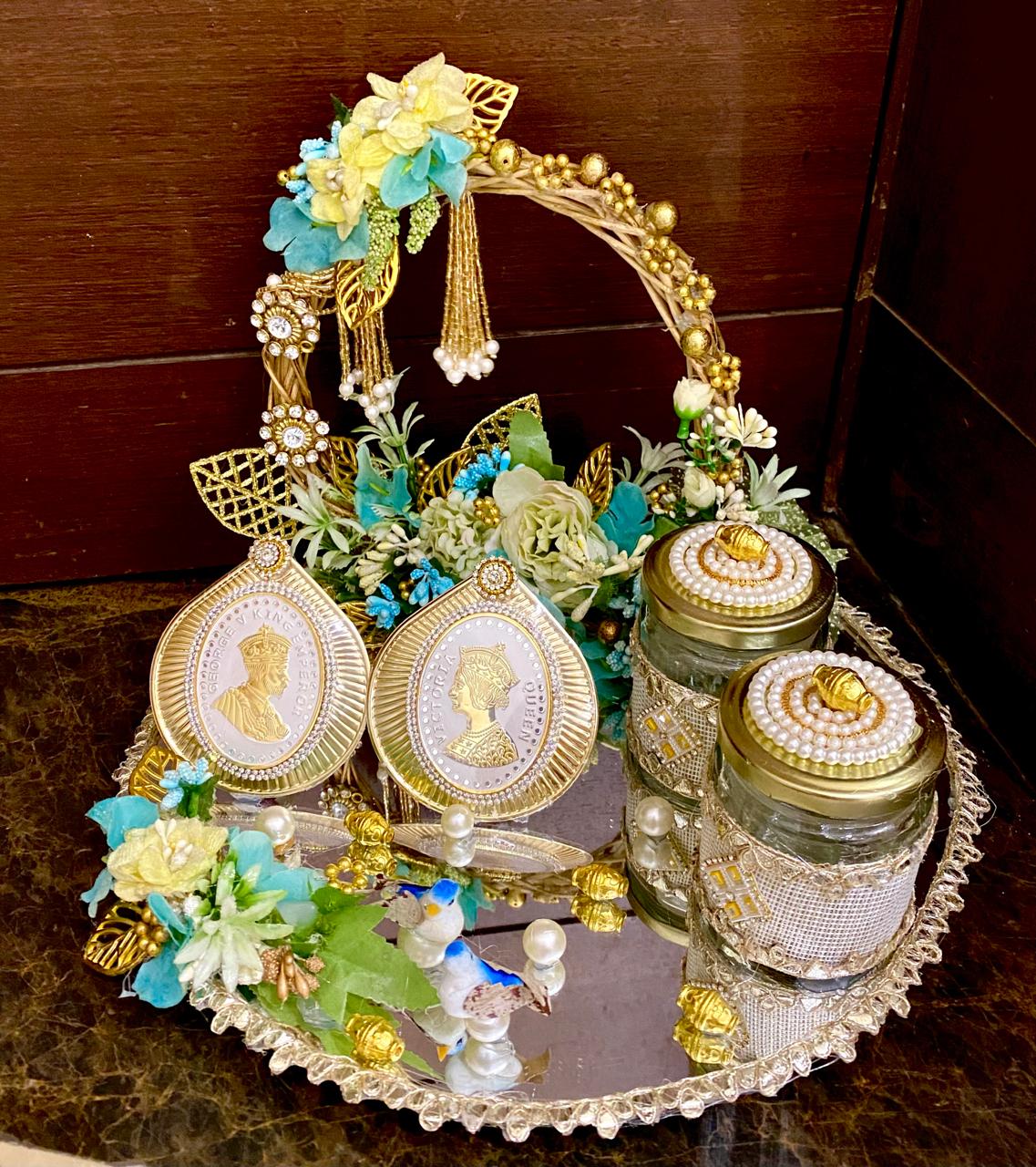 Coin Platters - Kajal's Creation